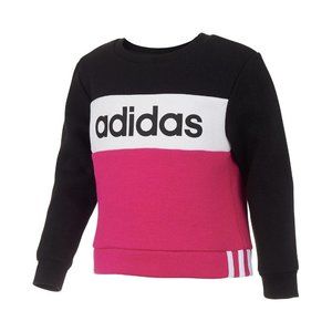 adidas Big Girls Colorblocked Fleece Sweatshirt